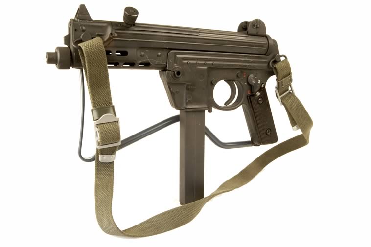 Deactivated Walther MPK Machinegun